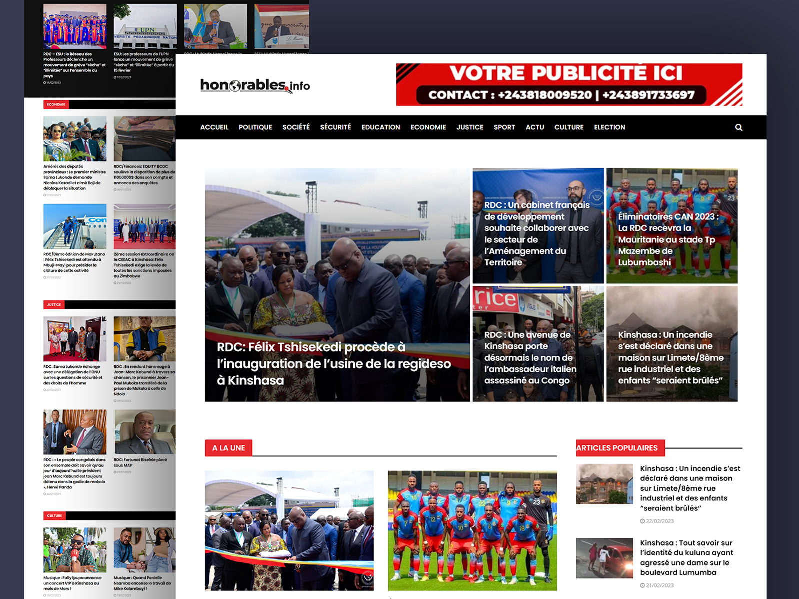 Honorable Info - Média en ligne